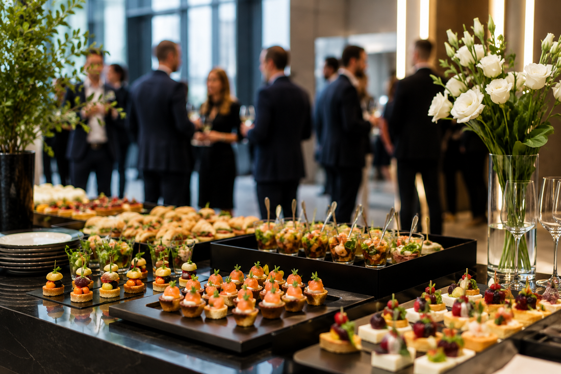 How Gourmet Catering Creates a Lasting Impression at Corporate Events