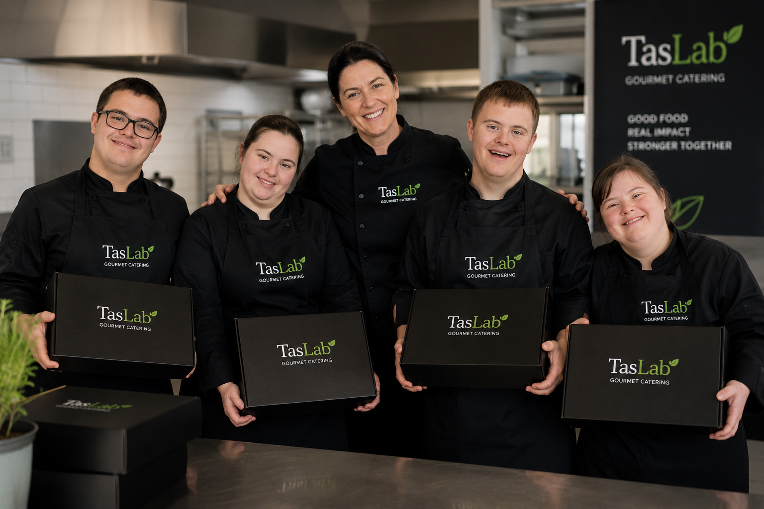 Social Impact Catering in Brussels | Inclusive Corporate Catering | TasLab