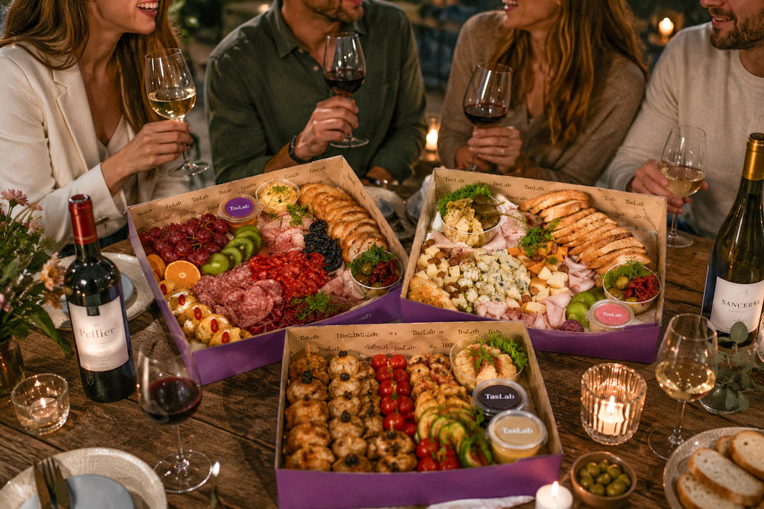 Wine Boxes in Brussels | Gourmet Food Pairing for Red, White & Sparkling Wine