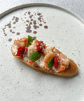 Crevettes et tomates séchées