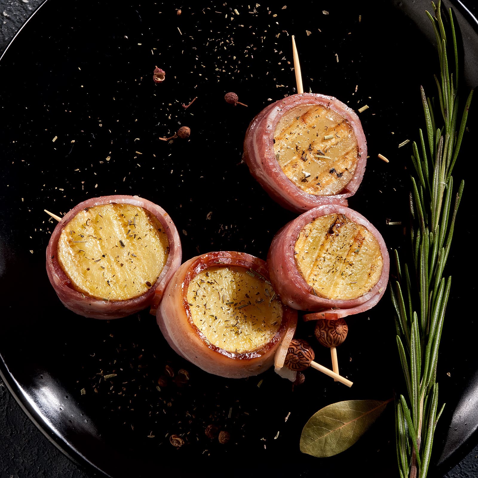Pommes de terre et bacon