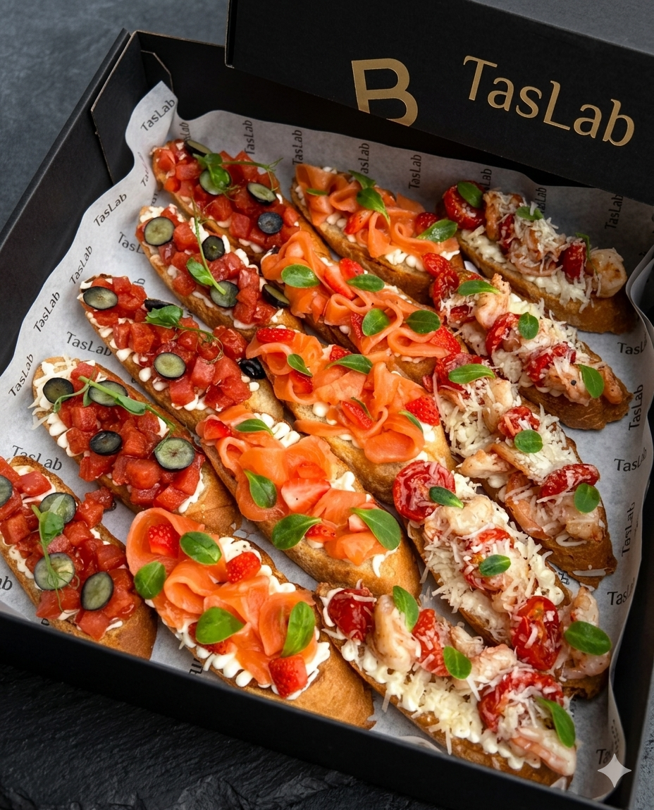 Mediterranean Bruschetta Trio, L