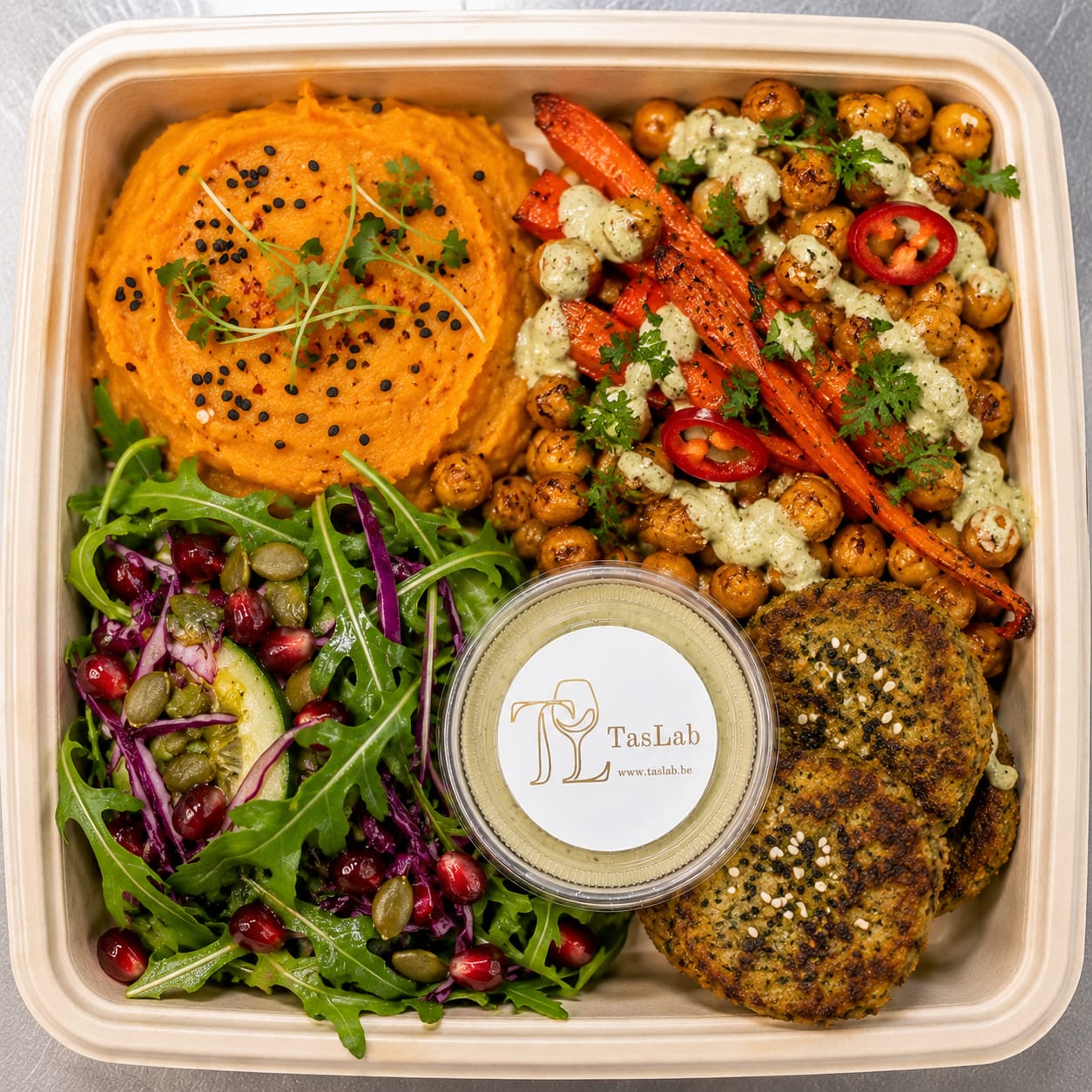 Sweet Potato Falafel Bowl