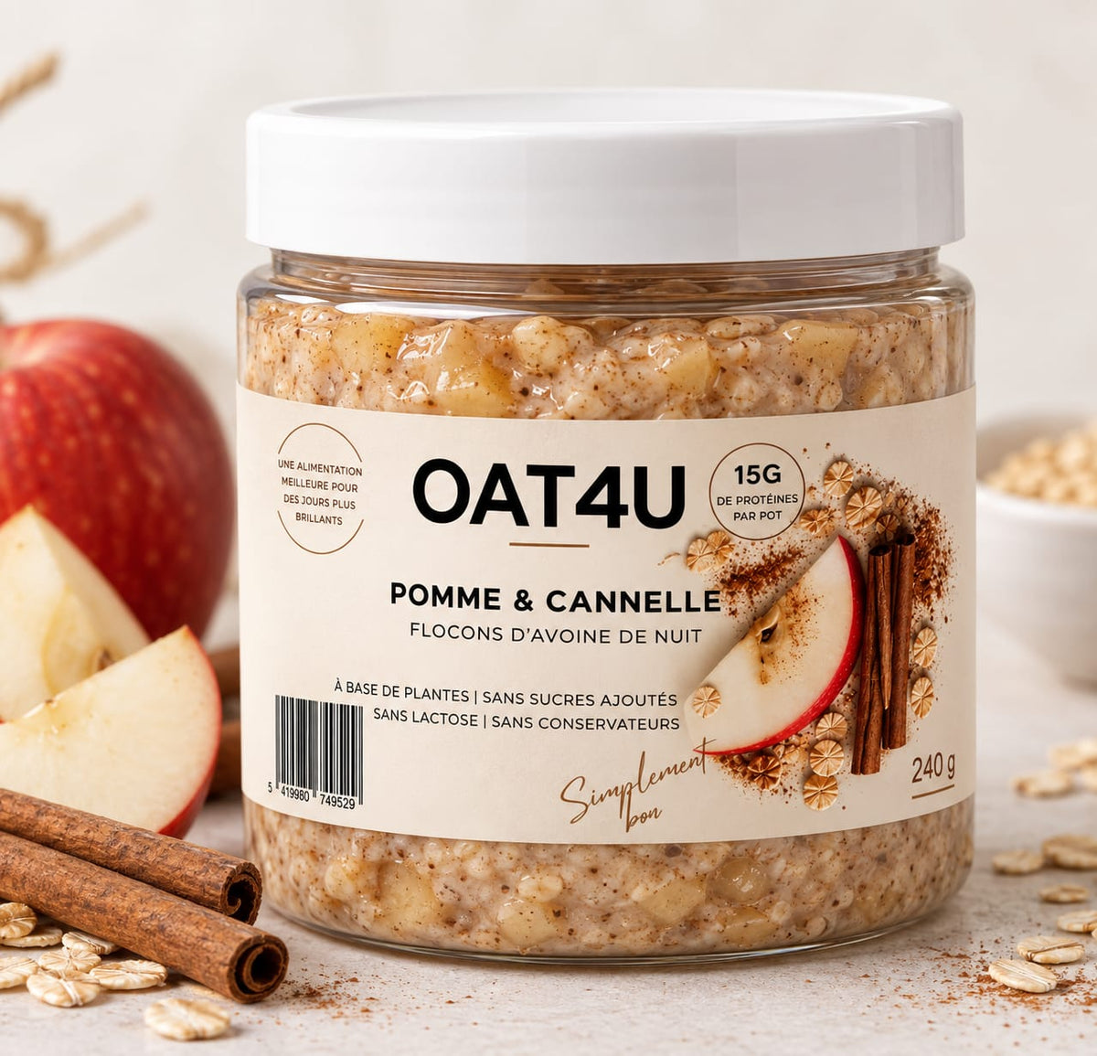 OAT4U Apple & Cinnamon