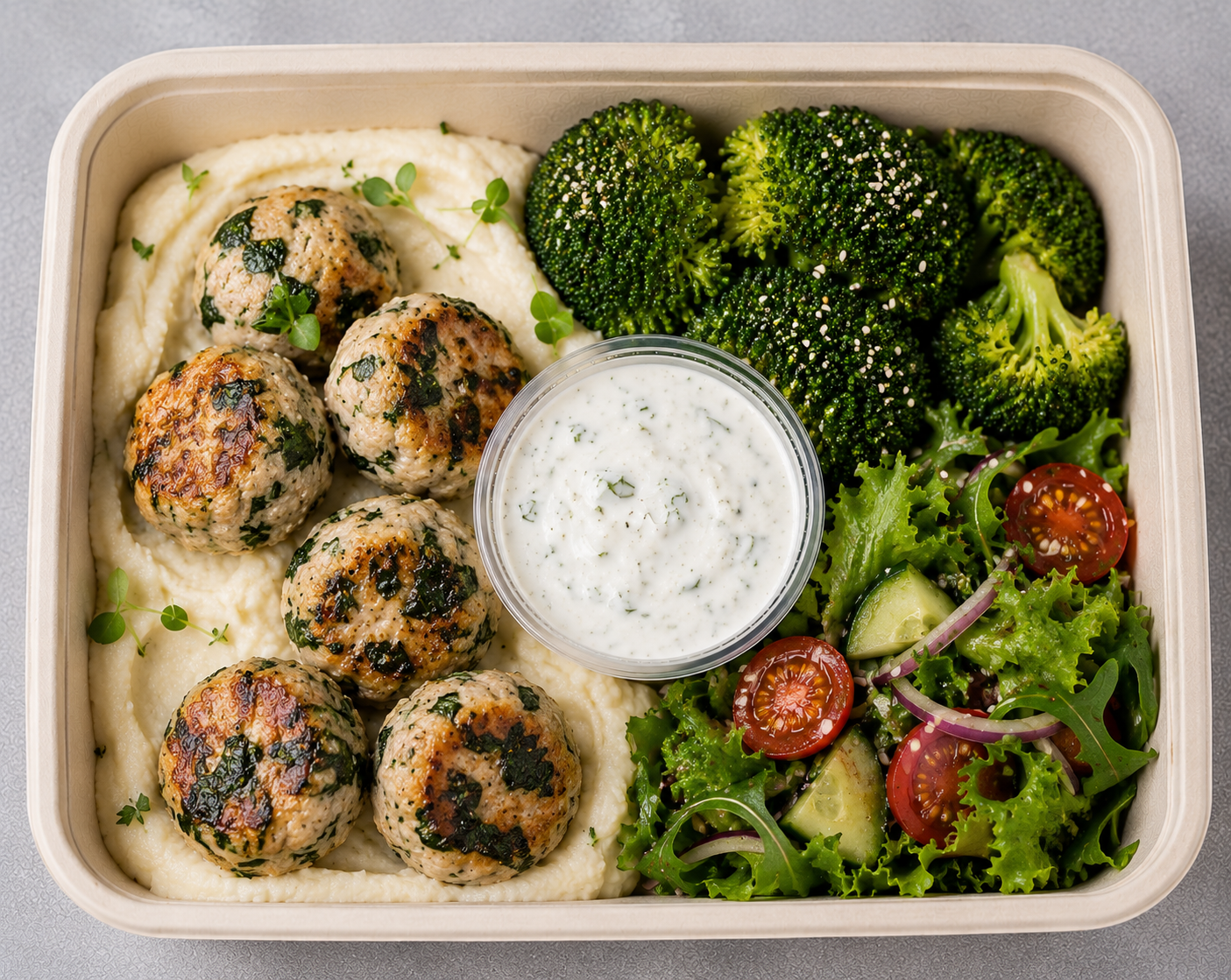 Chicken Spinach Meatballs