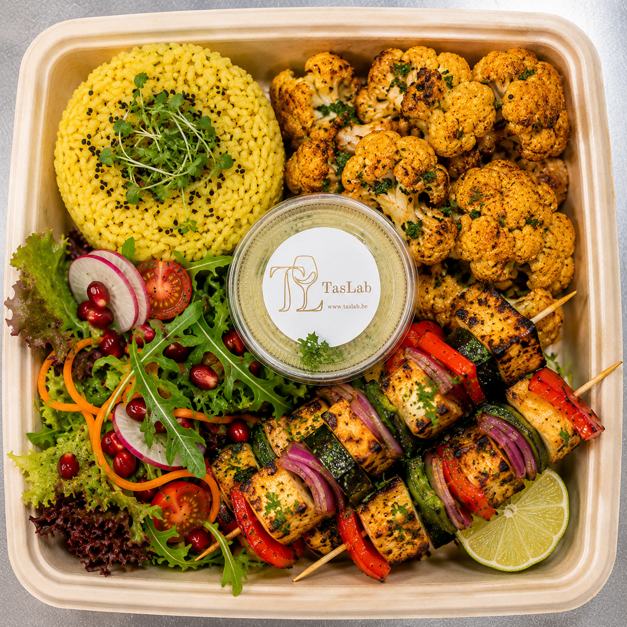 Grilled Vegetables Skewers