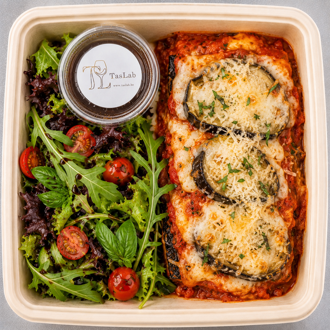 Eggplant Parmesan Bake
