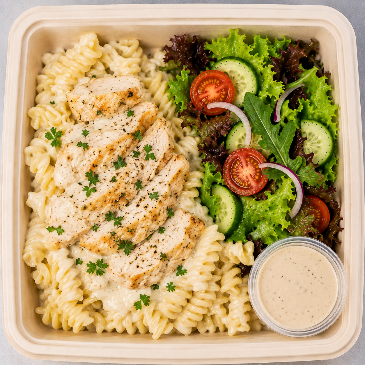 Chicken Pasta Alfredo