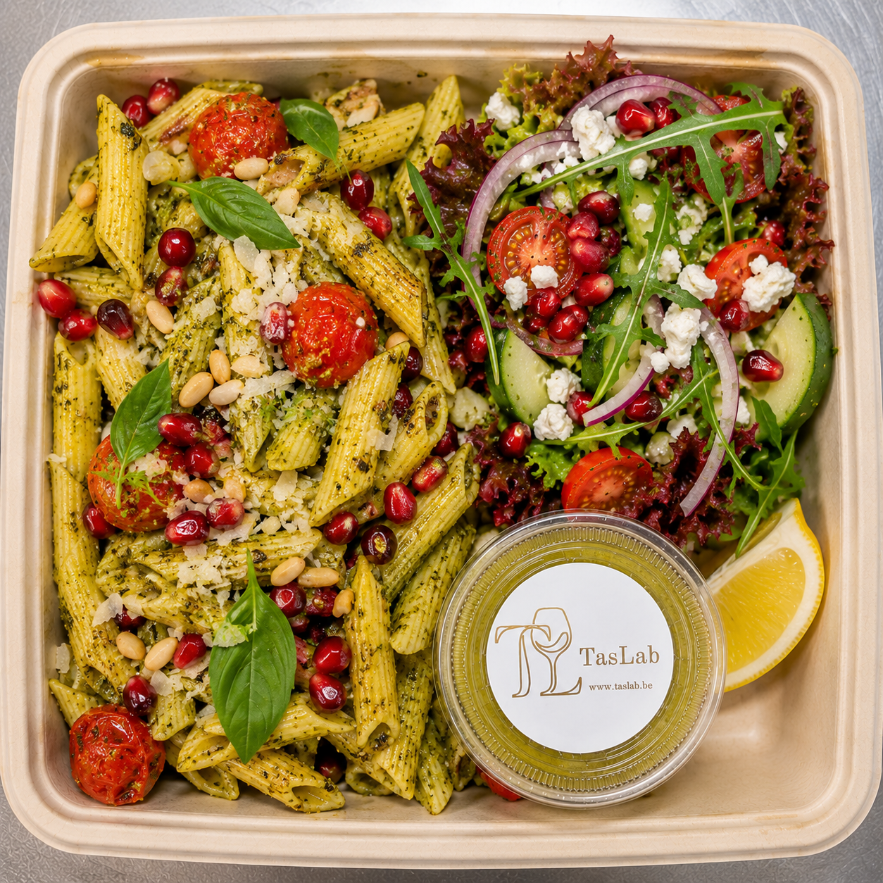 Pesto Pasta Bowl