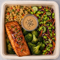 Teriyaki Salmon Bowl