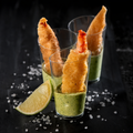 Crevette tigrée en tempura et sa sauce signature